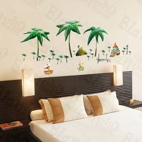 Beach Cottage - Large Wall Decals Stickers Appliques Home Decor
